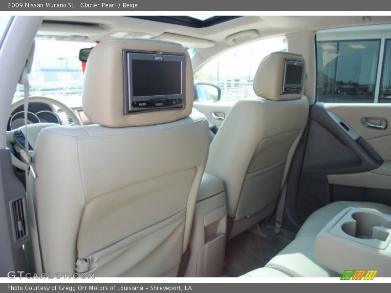 Glacier Pearl / Beige 2009 Nissan Murano SL