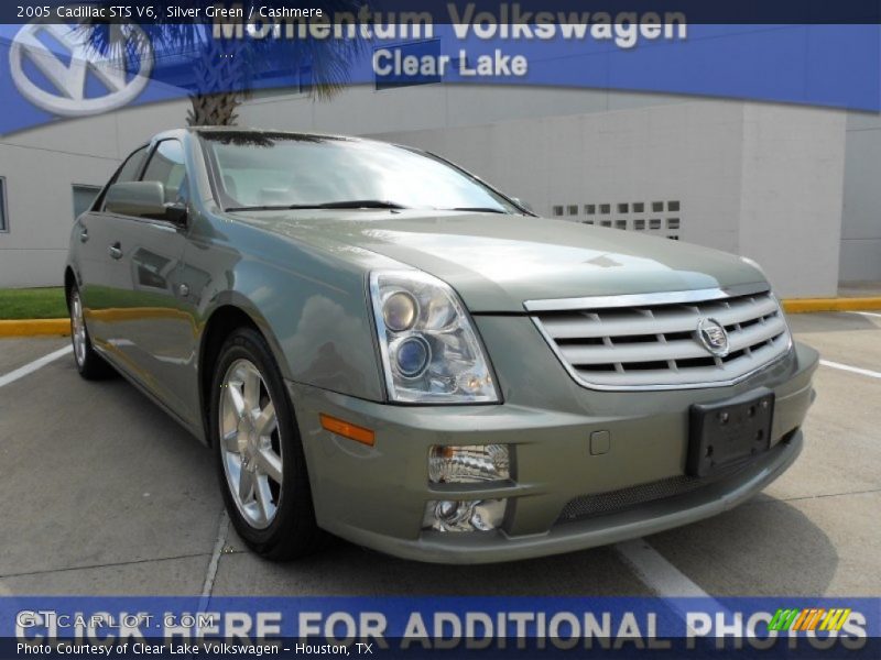 Silver Green / Cashmere 2005 Cadillac STS V6