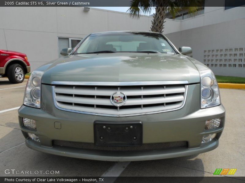 Silver Green / Cashmere 2005 Cadillac STS V6