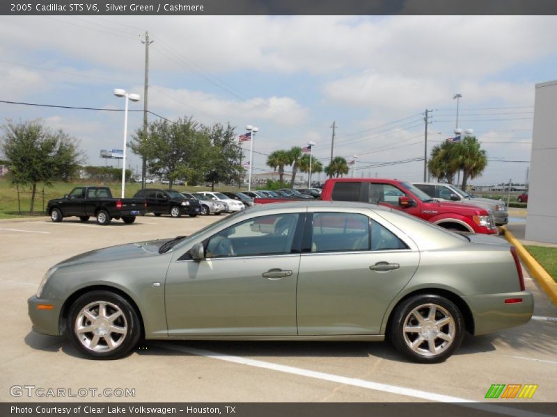 Silver Green / Cashmere 2005 Cadillac STS V6