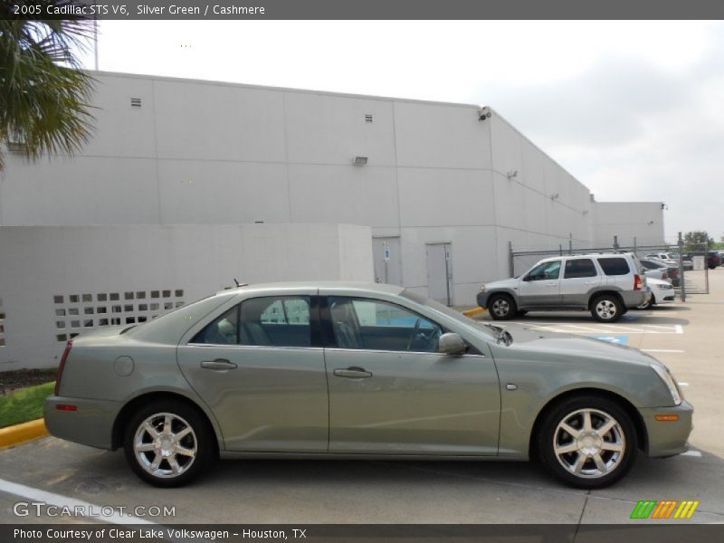 Silver Green / Cashmere 2005 Cadillac STS V6
