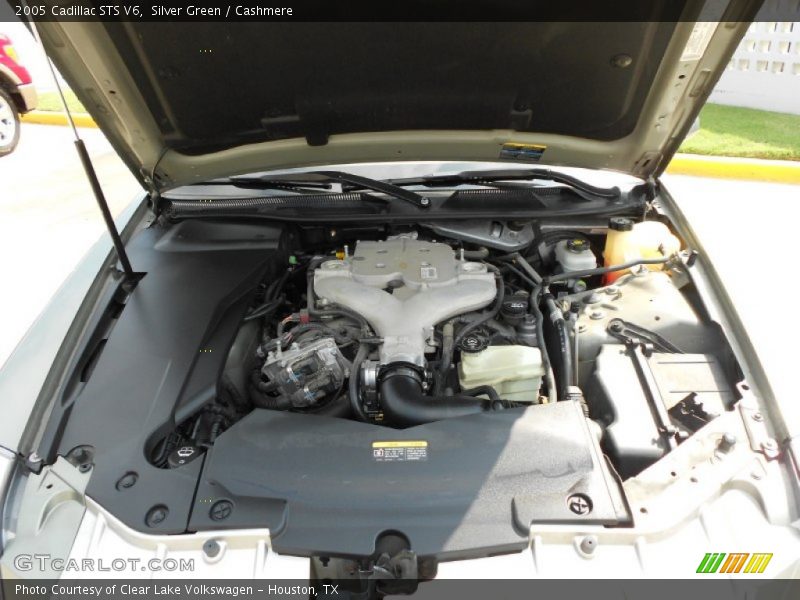 Silver Green / Cashmere 2005 Cadillac STS V6
