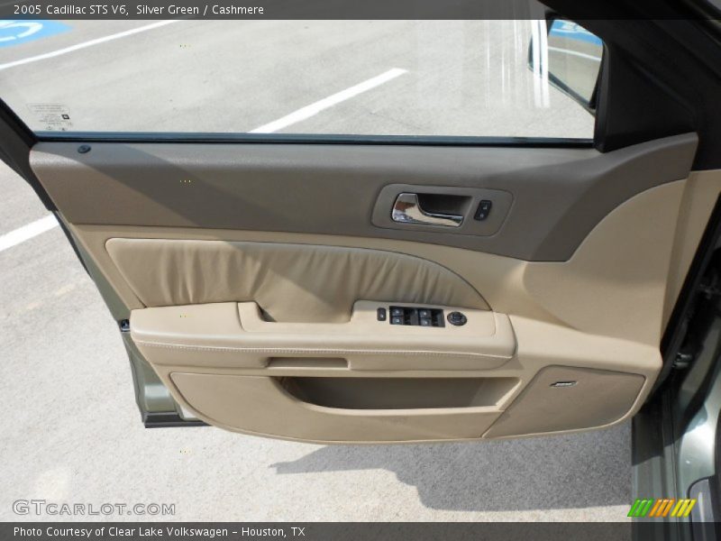 Silver Green / Cashmere 2005 Cadillac STS V6