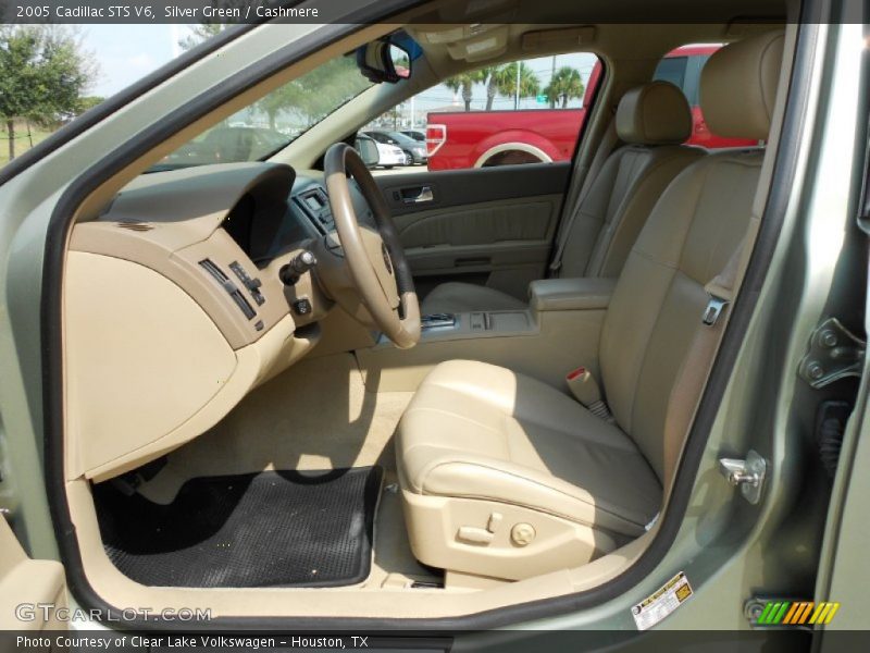 Silver Green / Cashmere 2005 Cadillac STS V6