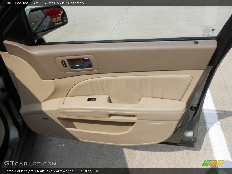 Silver Green / Cashmere 2005 Cadillac STS V6
