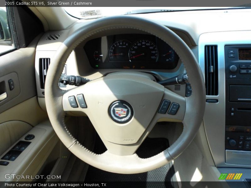 Silver Green / Cashmere 2005 Cadillac STS V6