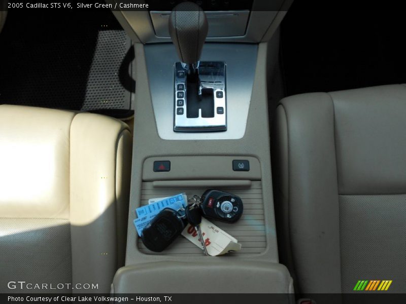 Silver Green / Cashmere 2005 Cadillac STS V6