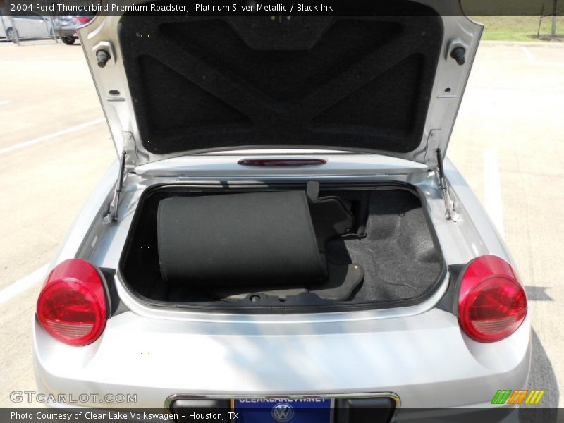 Platinum Silver Metallic / Black Ink 2004 Ford Thunderbird Premium Roadster