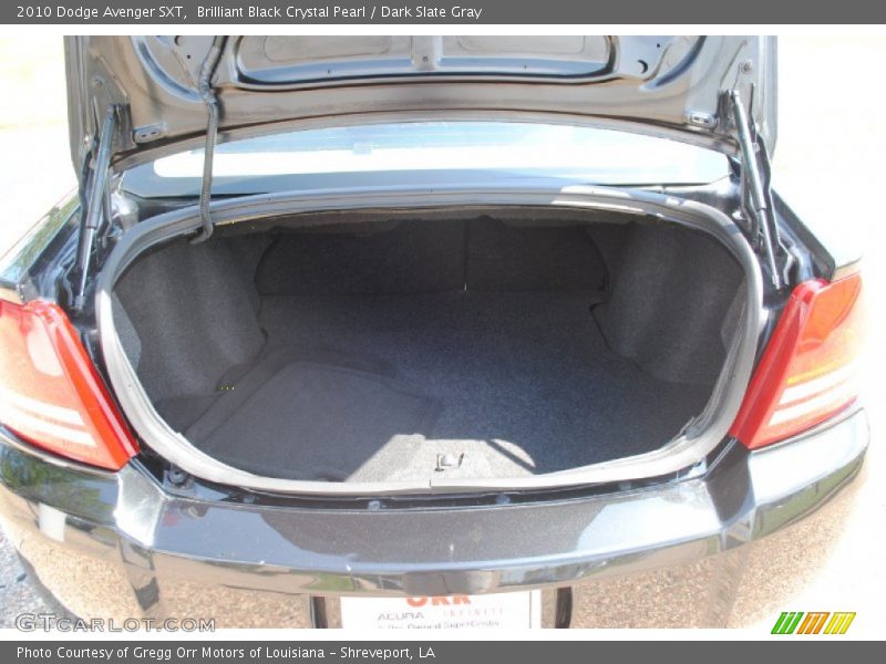 Brilliant Black Crystal Pearl / Dark Slate Gray 2010 Dodge Avenger SXT
