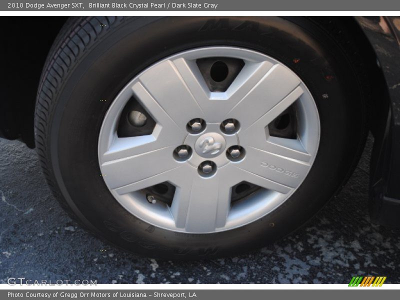 Brilliant Black Crystal Pearl / Dark Slate Gray 2010 Dodge Avenger SXT