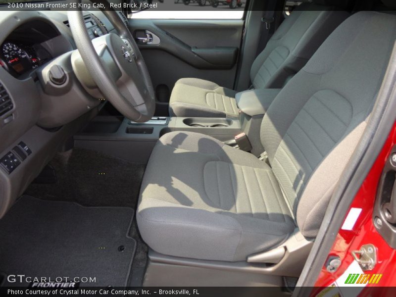 Red Brick / Steel 2010 Nissan Frontier SE King Cab
