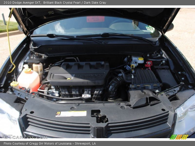 Brilliant Black Crystal Pearl / Dark Slate Gray 2010 Dodge Avenger SXT
