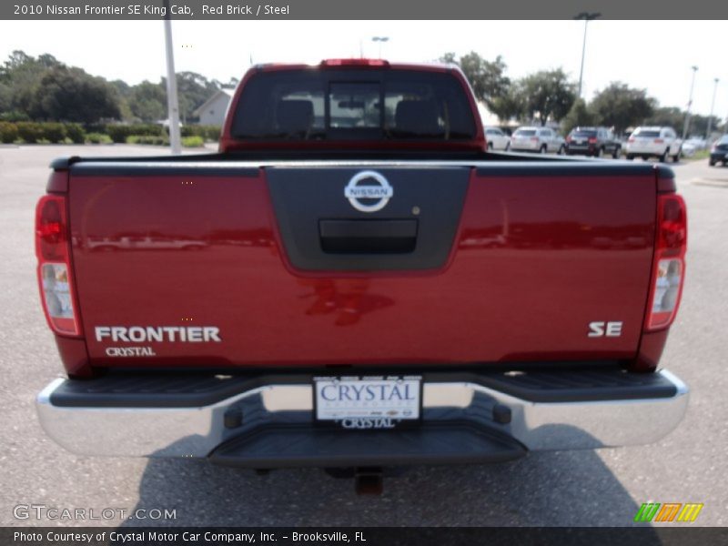 Red Brick / Steel 2010 Nissan Frontier SE King Cab