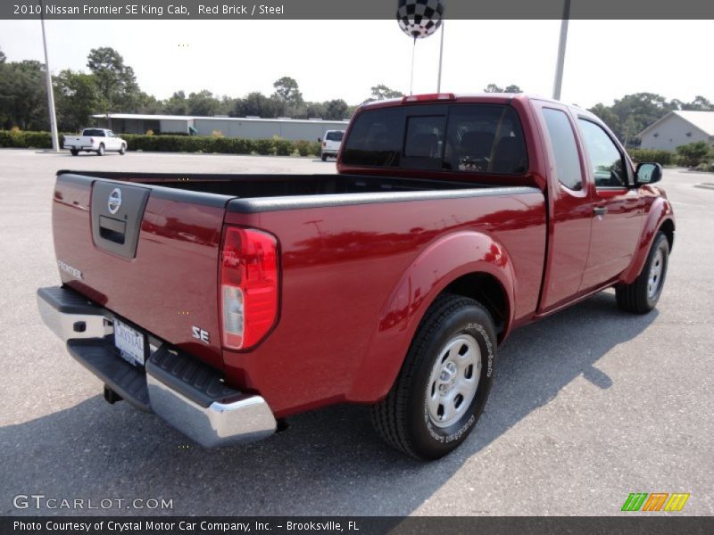 Red Brick / Steel 2010 Nissan Frontier SE King Cab