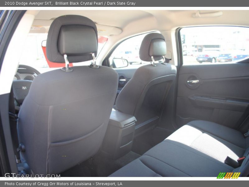 Brilliant Black Crystal Pearl / Dark Slate Gray 2010 Dodge Avenger SXT