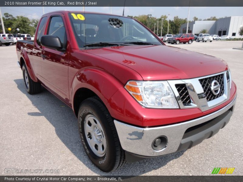 Red Brick / Steel 2010 Nissan Frontier SE King Cab