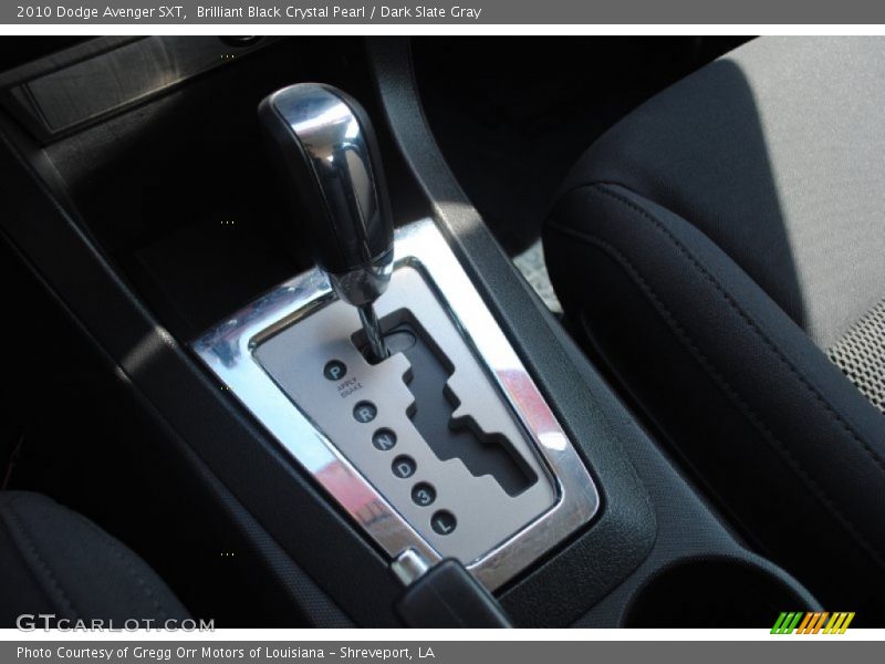 Brilliant Black Crystal Pearl / Dark Slate Gray 2010 Dodge Avenger SXT