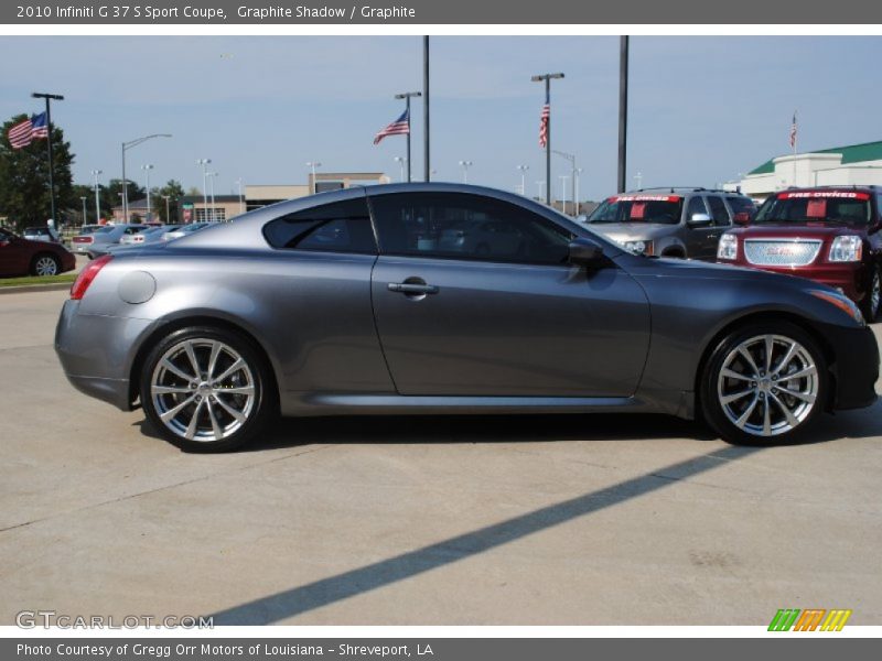  2010 G 37 S Sport Coupe Graphite Shadow