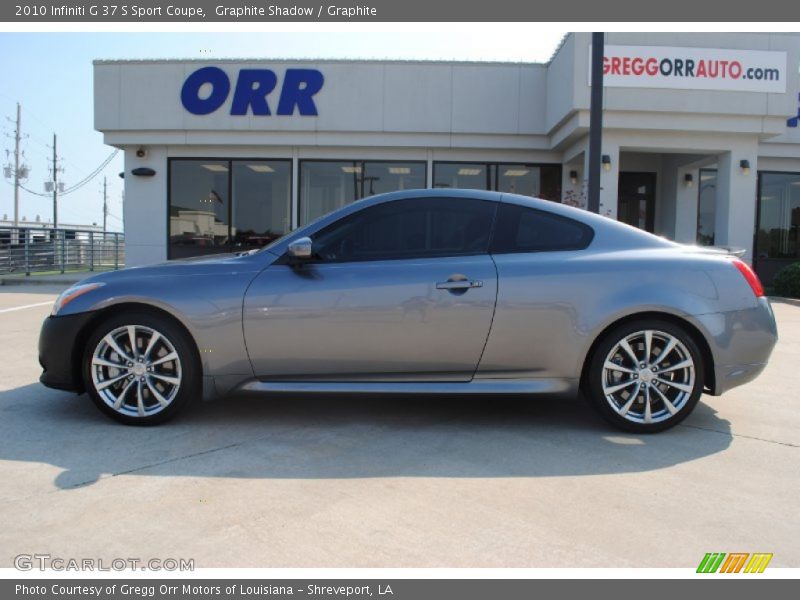 Graphite Shadow / Graphite 2010 Infiniti G 37 S Sport Coupe