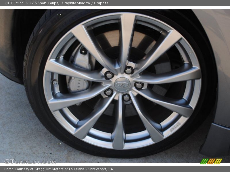  2010 G 37 S Sport Coupe Wheel