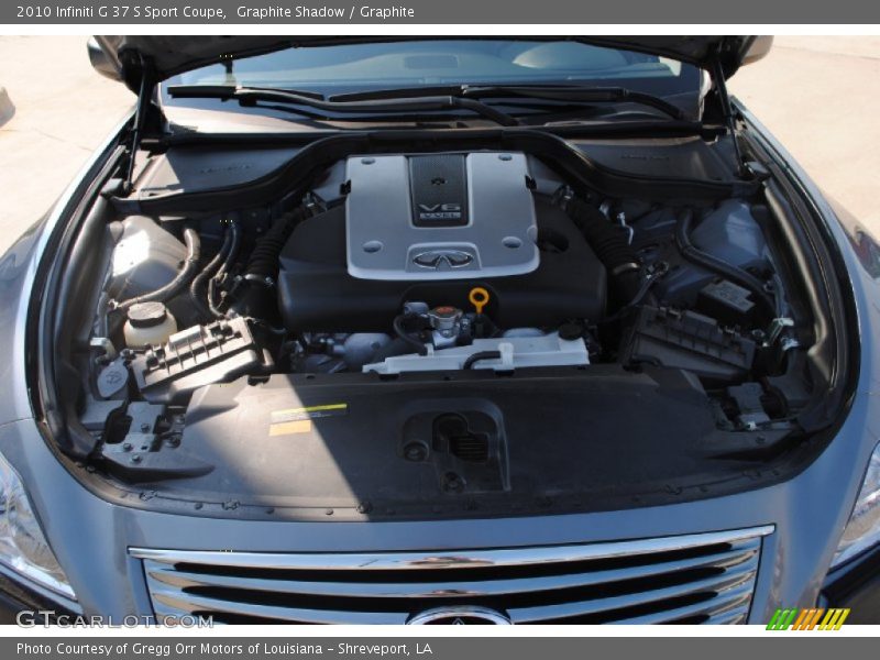  2010 G 37 S Sport Coupe Engine - 3.7 Liter DOHC 24-Valve CVTCS V6