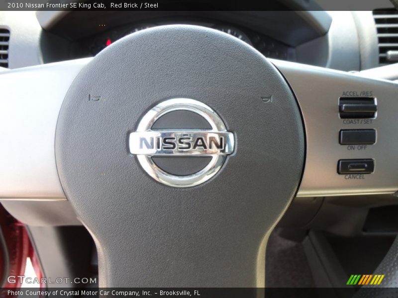 Red Brick / Steel 2010 Nissan Frontier SE King Cab