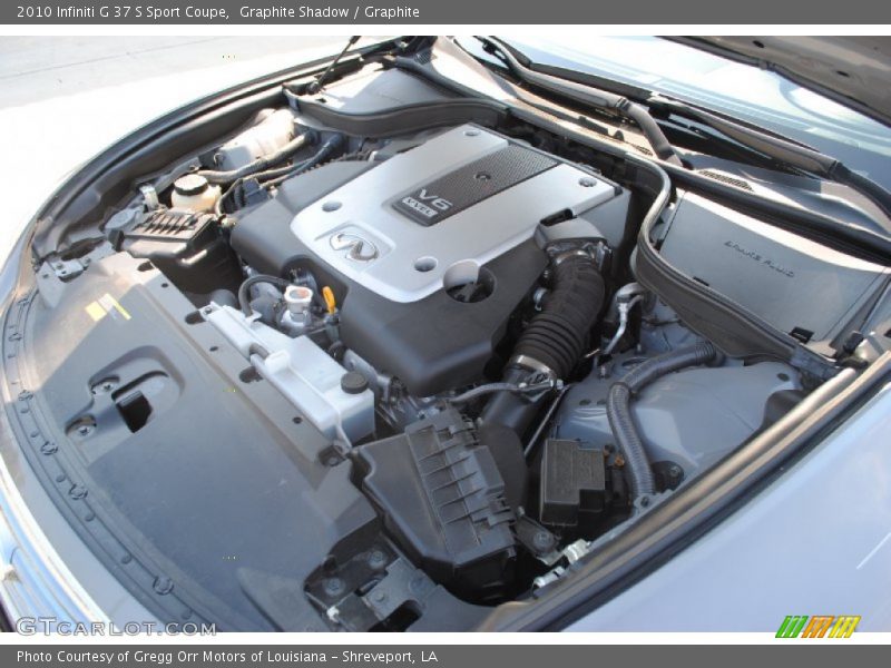  2010 G 37 S Sport Coupe Engine - 3.7 Liter DOHC 24-Valve CVTCS V6