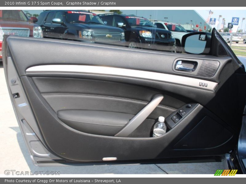 Door Panel of 2010 G 37 S Sport Coupe