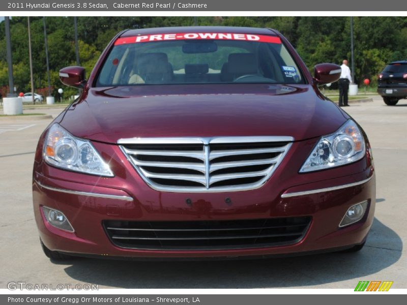  2011 Genesis 3.8 Sedan Cabernet Red Pearl