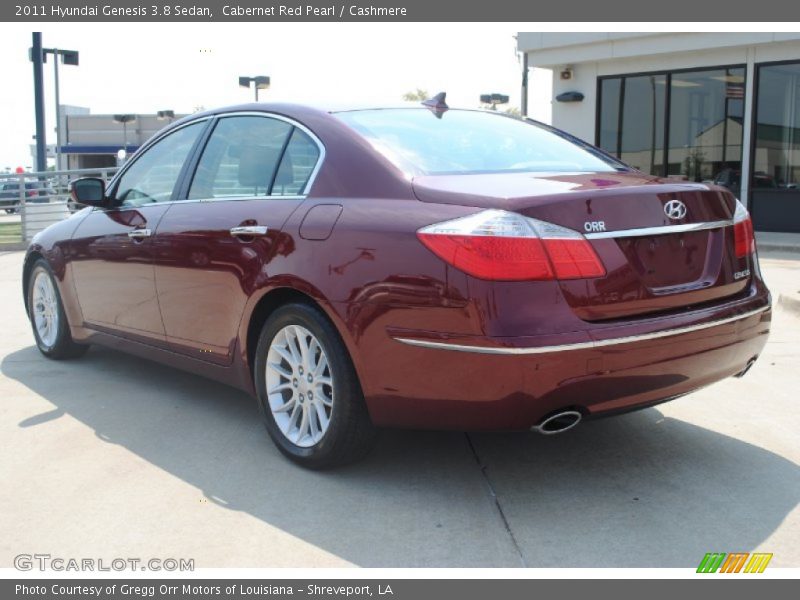Cabernet Red Pearl / Cashmere 2011 Hyundai Genesis 3.8 Sedan