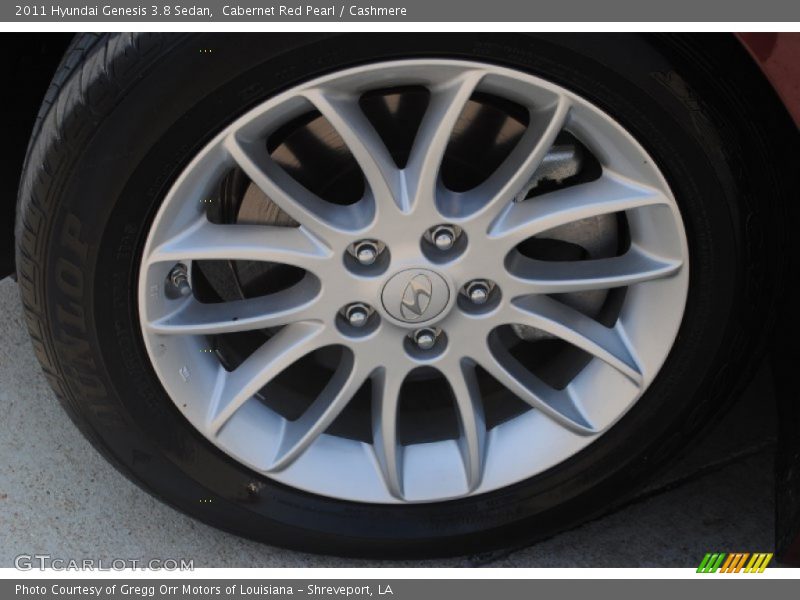  2011 Genesis 3.8 Sedan Wheel