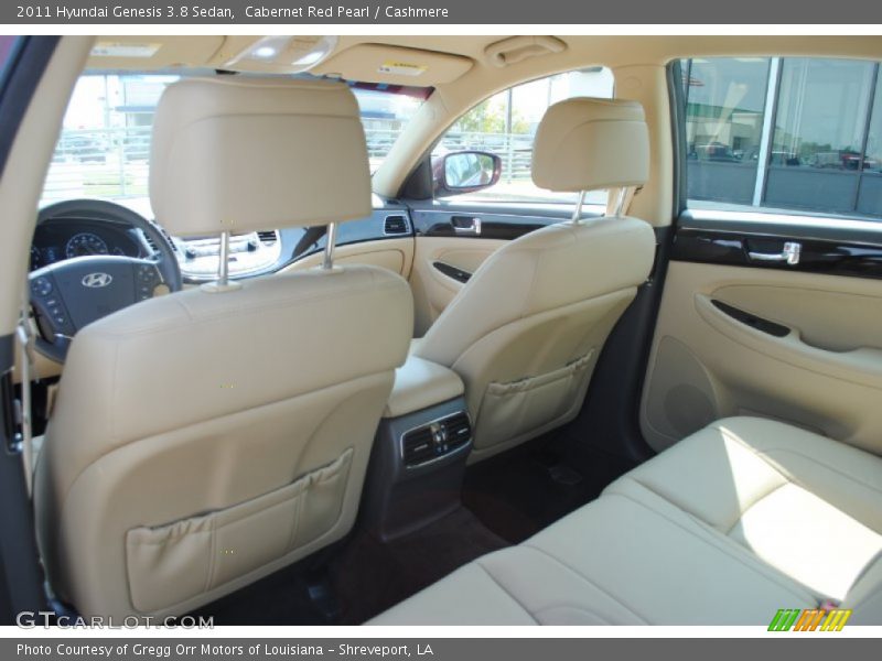  2011 Genesis 3.8 Sedan Cashmere Interior