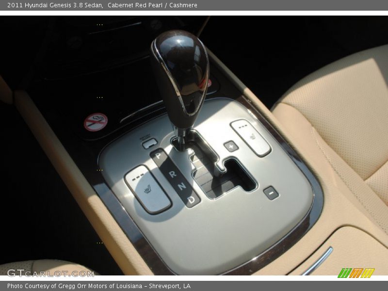  2011 Genesis 3.8 Sedan 6 Speed Shiftronic Automatic Shifter