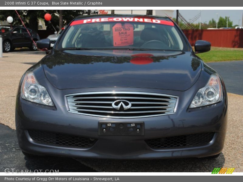 Blue Slate Metallic / Graphite 2008 Infiniti G 37 Coupe