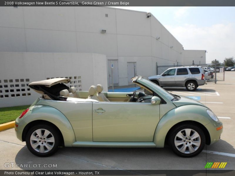  2008 New Beetle S Convertible Gecko Green