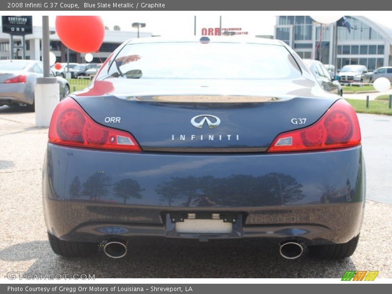 Blue Slate Metallic / Graphite 2008 Infiniti G 37 Coupe