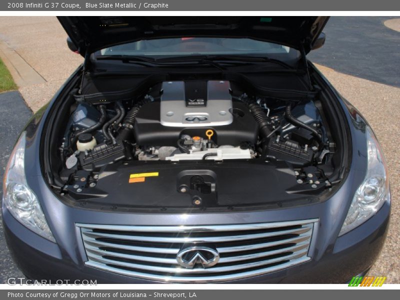 Blue Slate Metallic / Graphite 2008 Infiniti G 37 Coupe