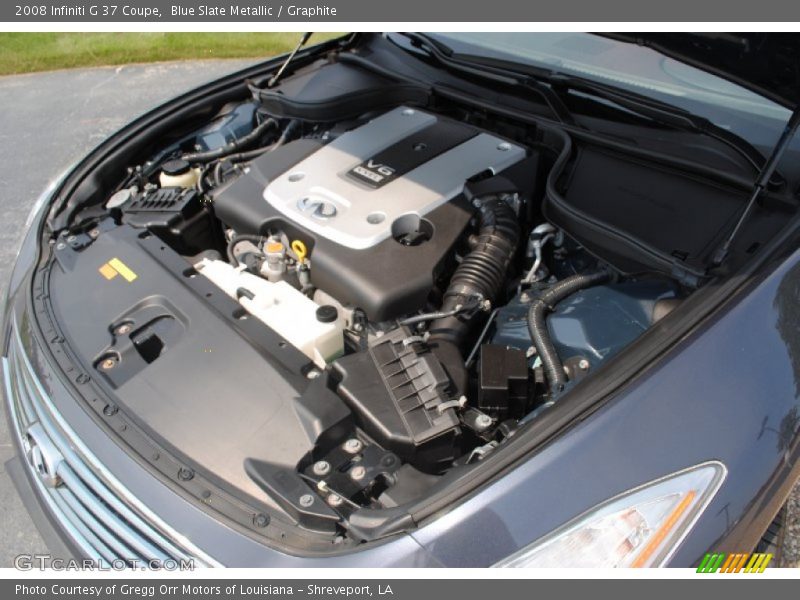 Blue Slate Metallic / Graphite 2008 Infiniti G 37 Coupe