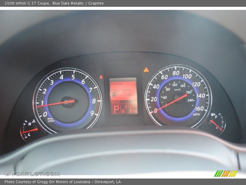Blue Slate Metallic / Graphite 2008 Infiniti G 37 Coupe