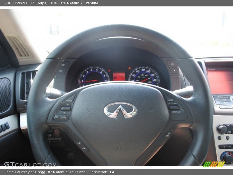 Blue Slate Metallic / Graphite 2008 Infiniti G 37 Coupe