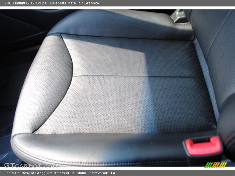 Blue Slate Metallic / Graphite 2008 Infiniti G 37 Coupe