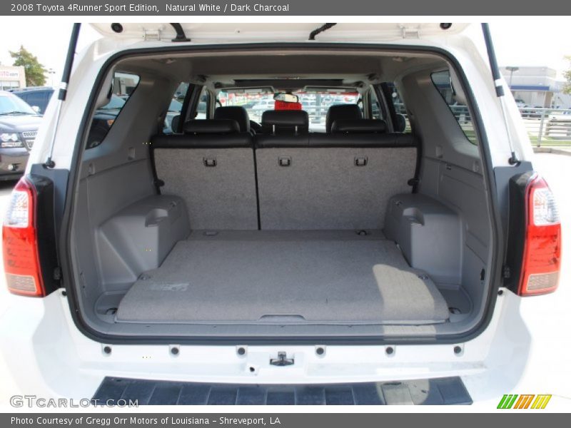 Natural White / Dark Charcoal 2008 Toyota 4Runner Sport Edition