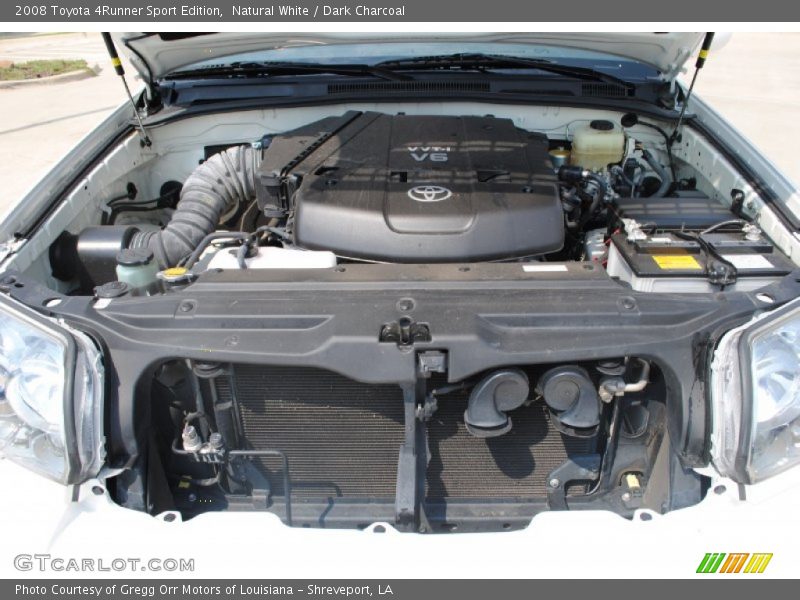 Natural White / Dark Charcoal 2008 Toyota 4Runner Sport Edition