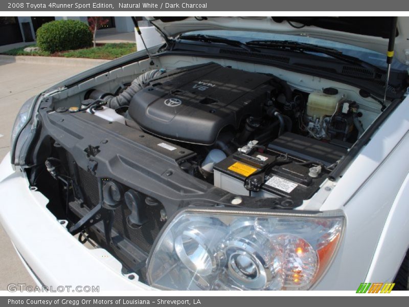 Natural White / Dark Charcoal 2008 Toyota 4Runner Sport Edition