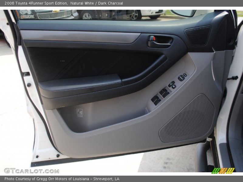 Natural White / Dark Charcoal 2008 Toyota 4Runner Sport Edition