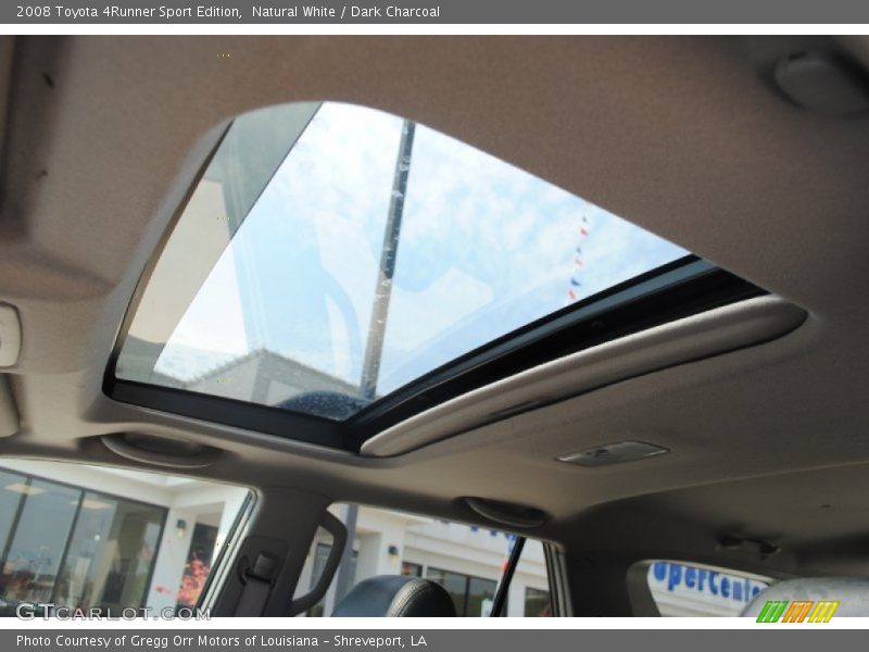 Natural White / Dark Charcoal 2008 Toyota 4Runner Sport Edition