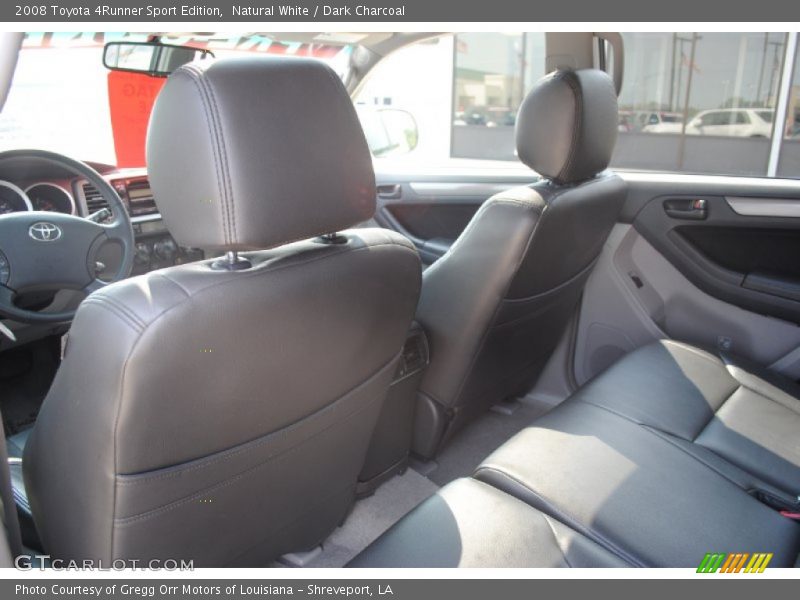 Natural White / Dark Charcoal 2008 Toyota 4Runner Sport Edition
