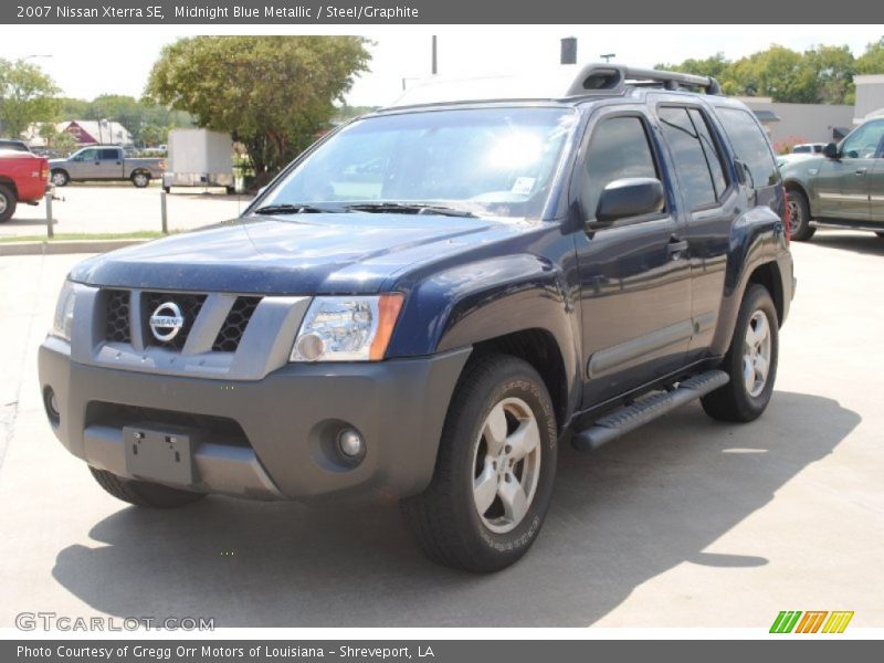 Midnight Blue Metallic / Steel/Graphite 2007 Nissan Xterra SE