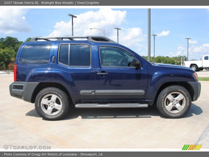 Midnight Blue Metallic / Steel/Graphite 2007 Nissan Xterra SE