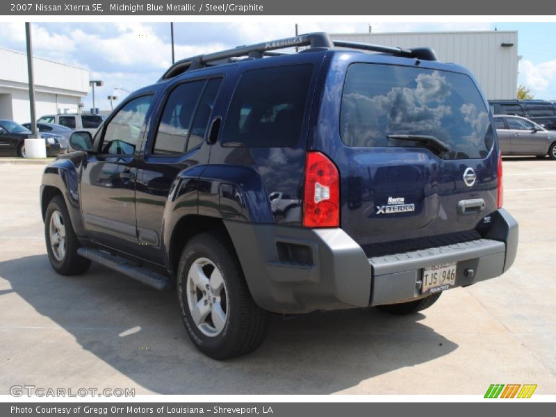 Midnight Blue Metallic / Steel/Graphite 2007 Nissan Xterra SE